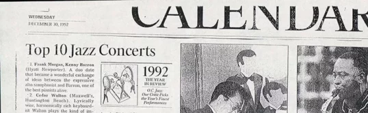 LA Times - Top 10 Jazz Concerts