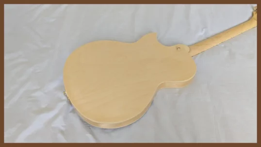 16" Blonde Entrada Studio Guitar - Image 4